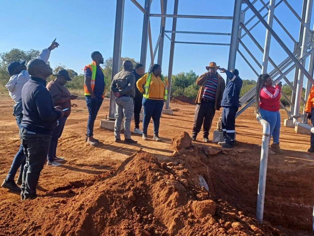 The ITS portfolio committee visited several service delivery projects