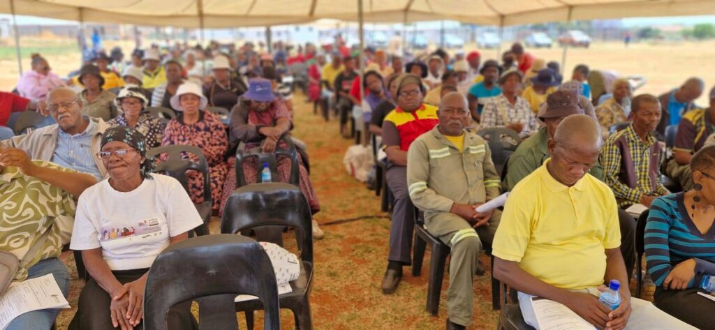 The Moses Kotane Local Municipality successfully IDP Public Participation at Tweelagte
