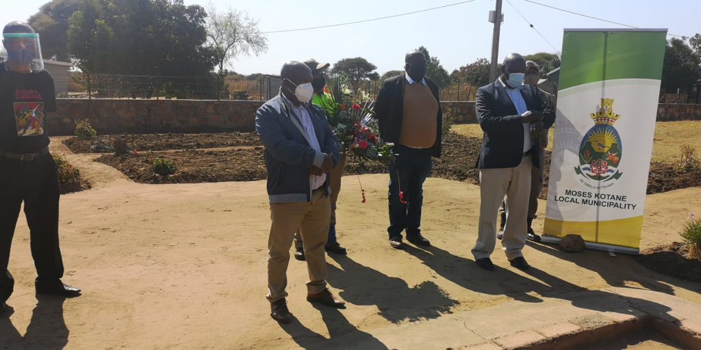 Mayor Cllr Commemorates Ntate Moses Mauwane Kotane