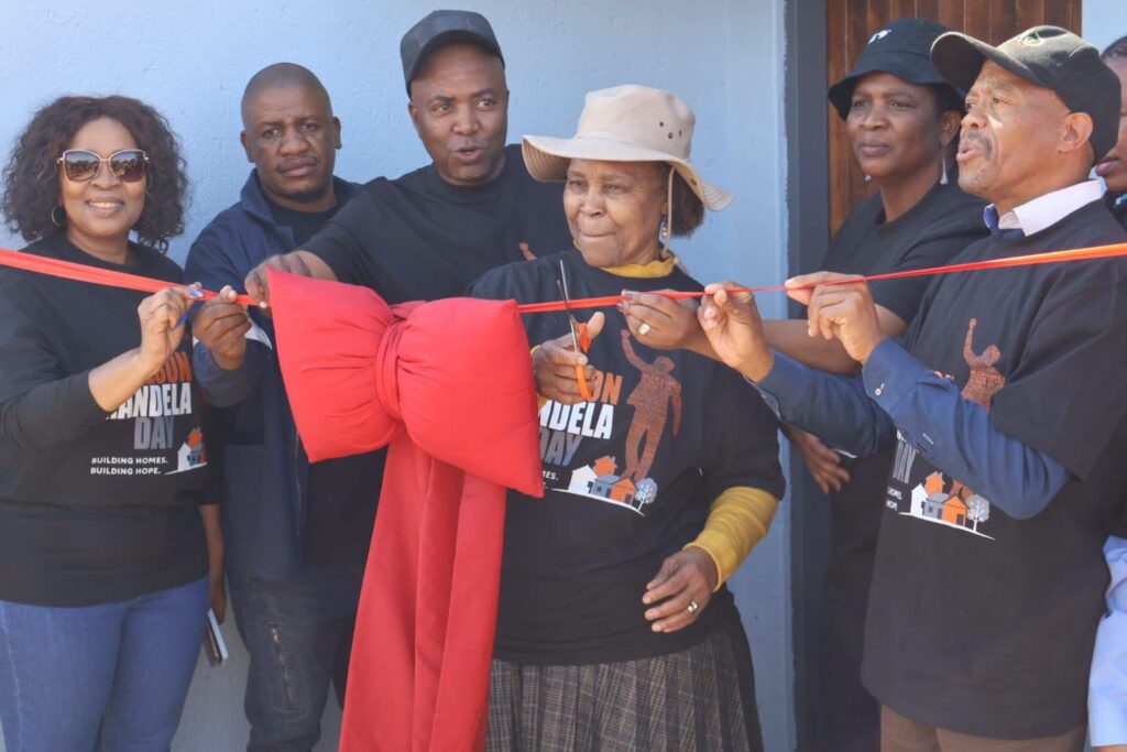 Make Every Day a Mandela Day: Two Houses Handed Over to Child-Headed Households